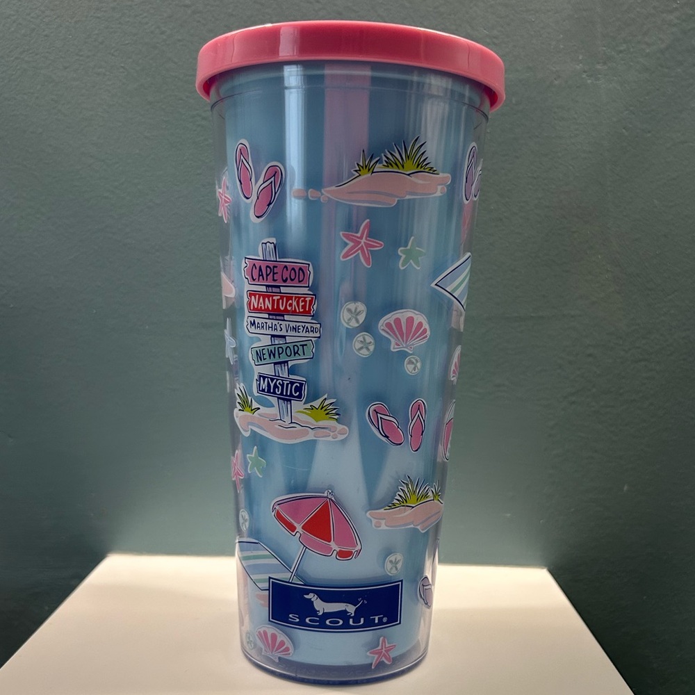 SCOUT New England beach scene cup